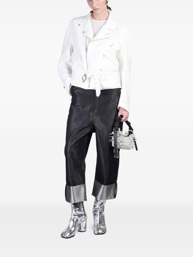 Junya Watanabe leather biker jacket outlook