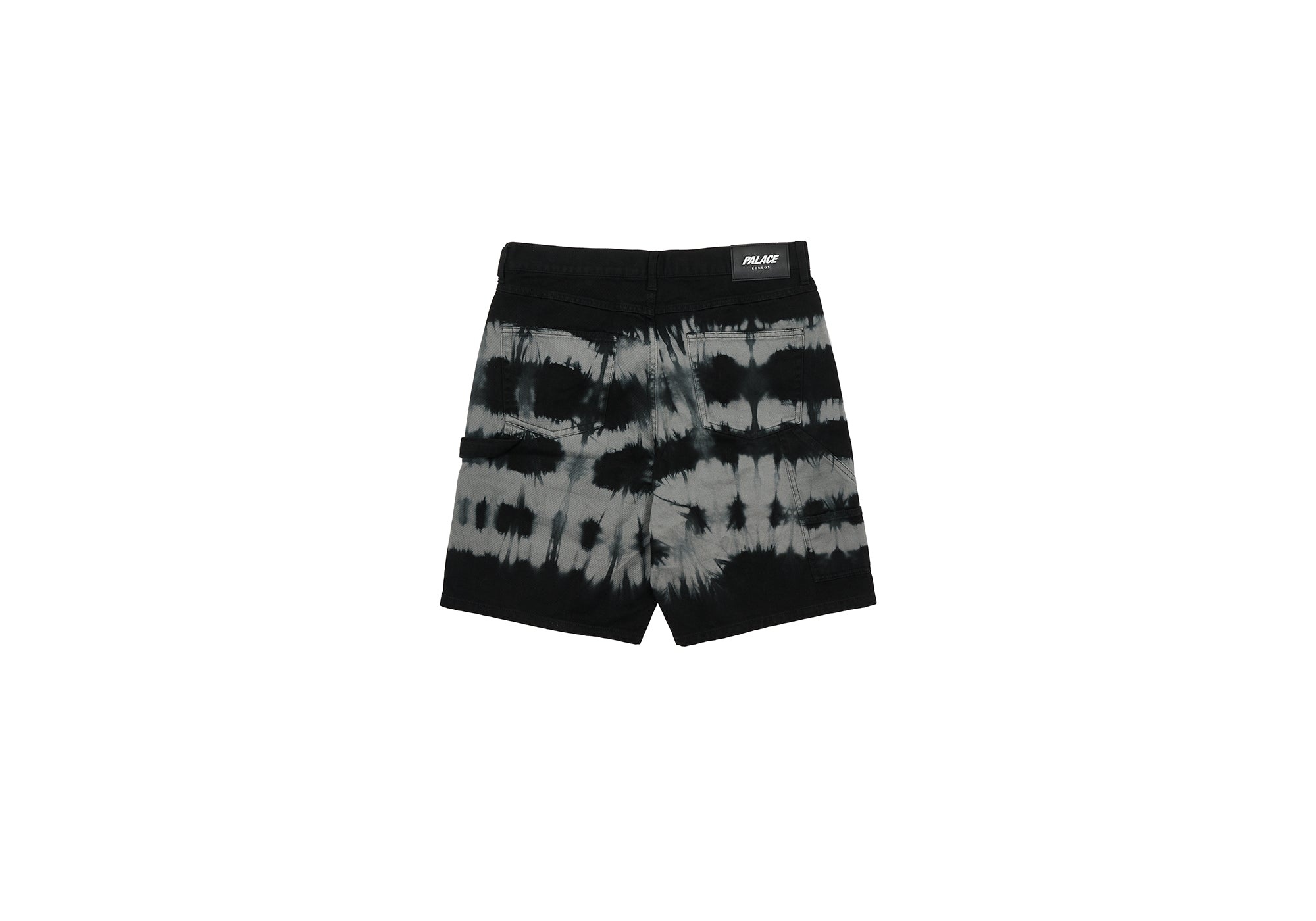 TIE-DYE SHORTS BLACK - 2