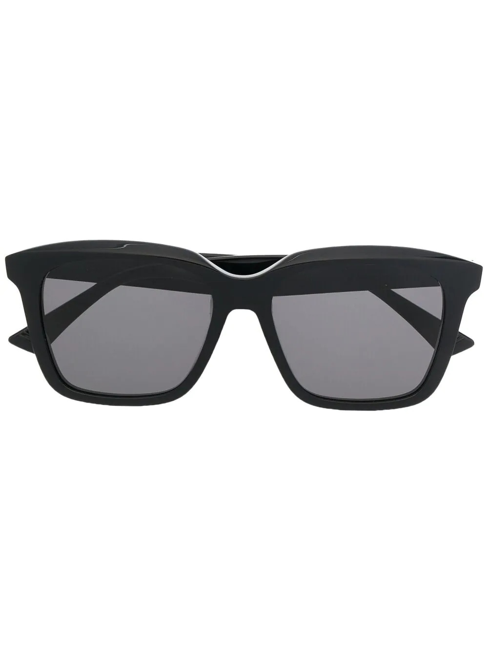 square-frame tinted sunglasses - 1