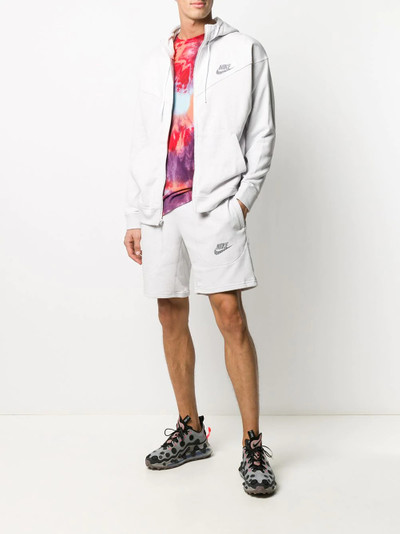 Nike logo print hoodie outlook