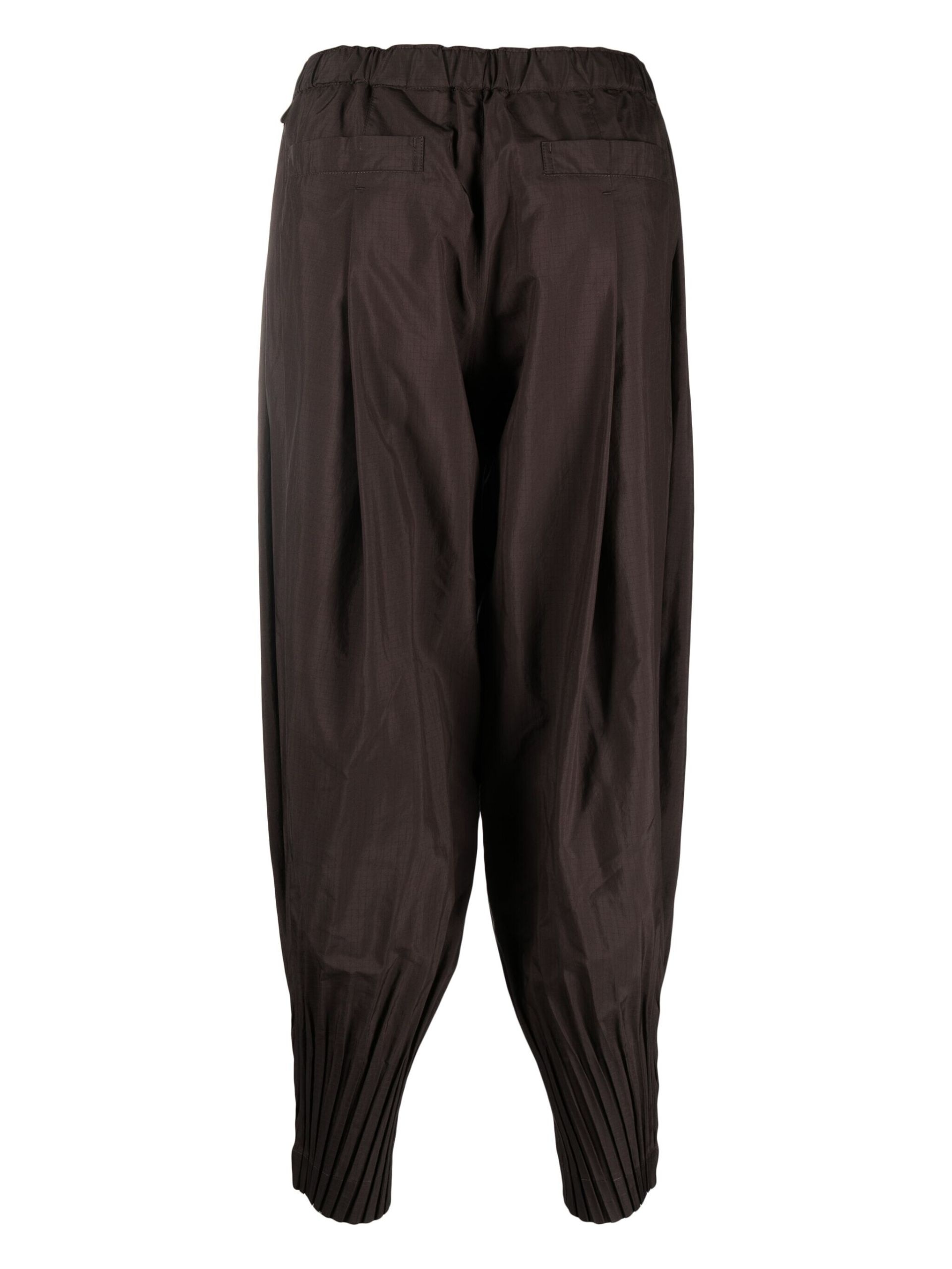 Brown Cascade Ripstop Tapered Trousers - 2