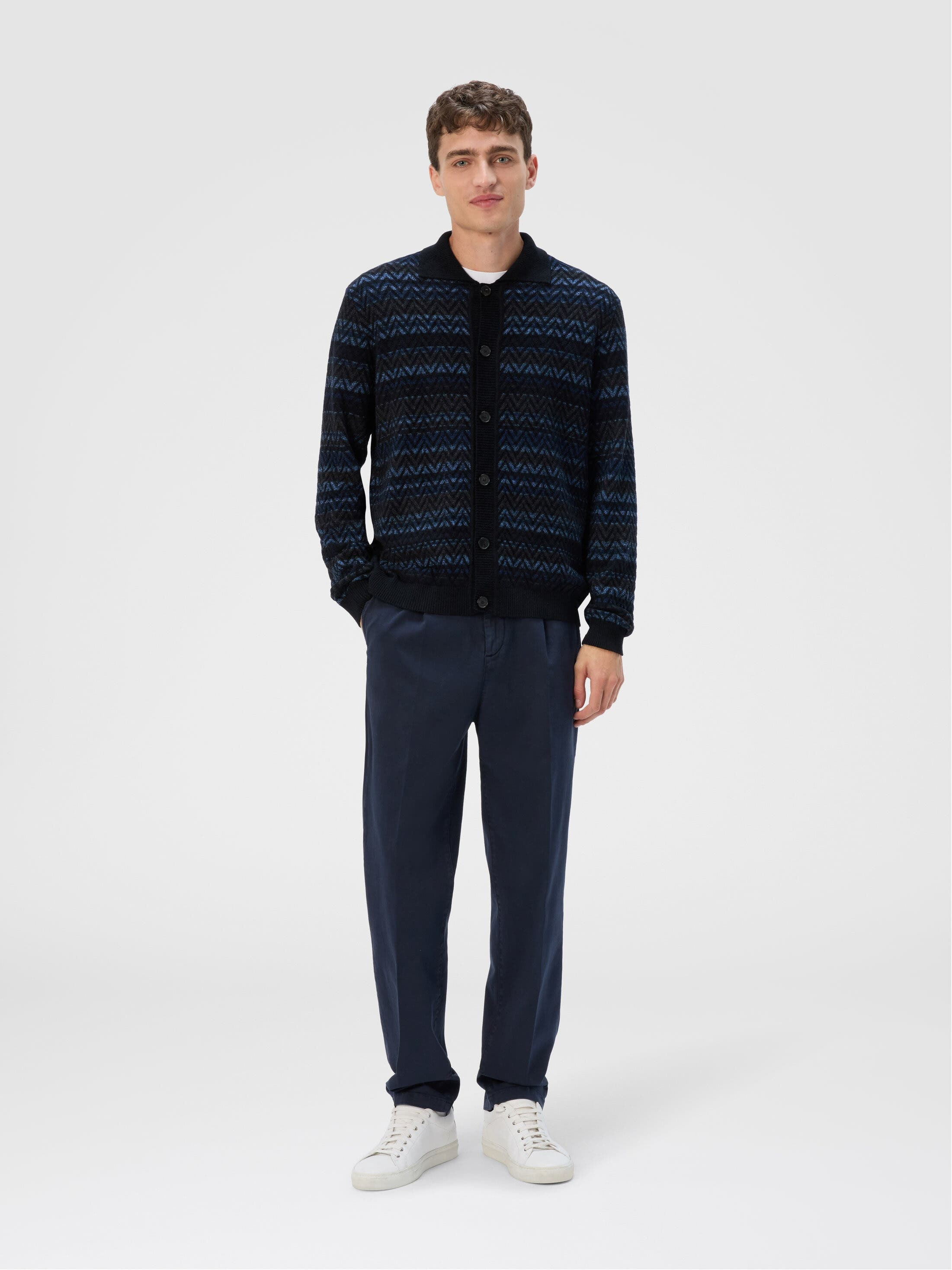 Missoni Chino Pants In Cotton in Blue at Nordstrom - 2