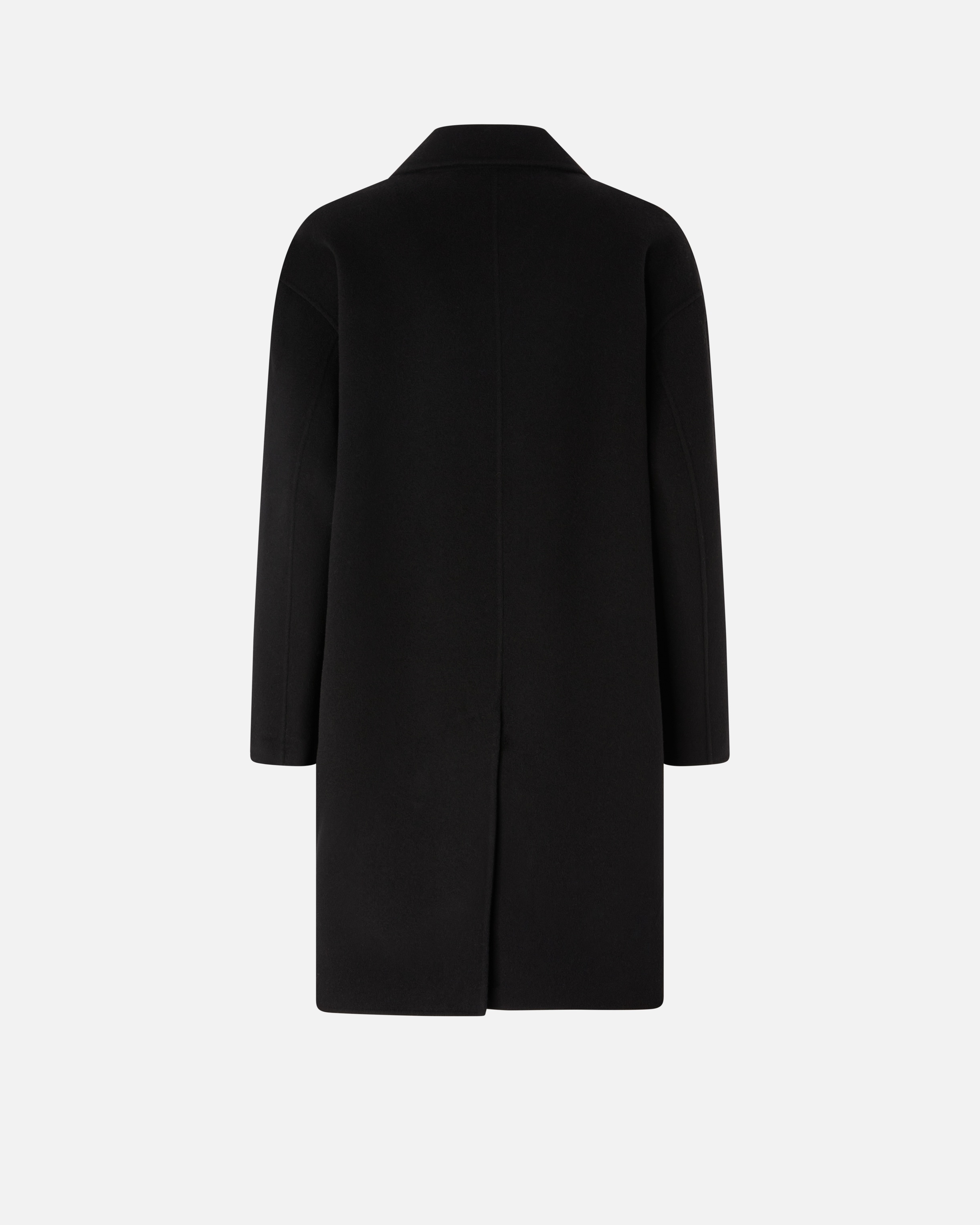CLASSIC SINGLE-BREASTED CLOTH COAT - 6