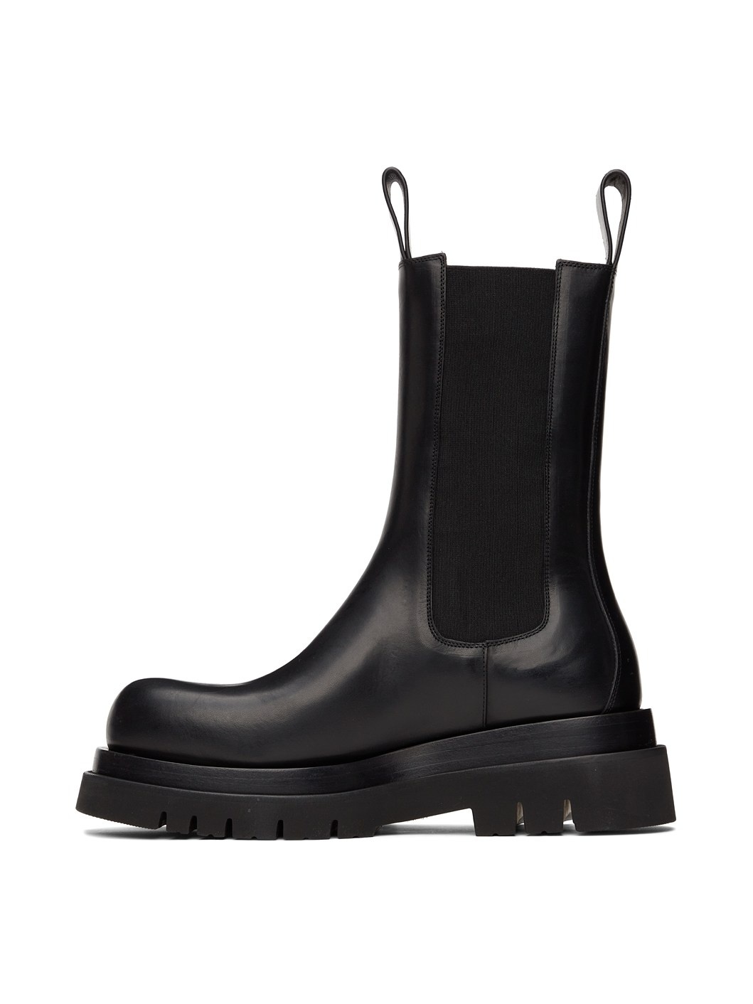 Black Lug Chelsea Boots - 3