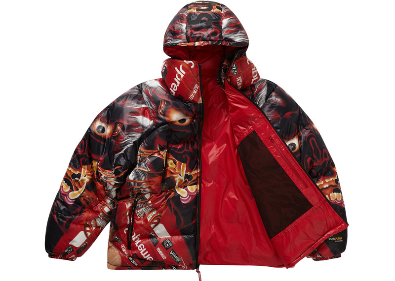 Supreme Supreme Reversible Featherweight Down Puffer Jacket Red outlook