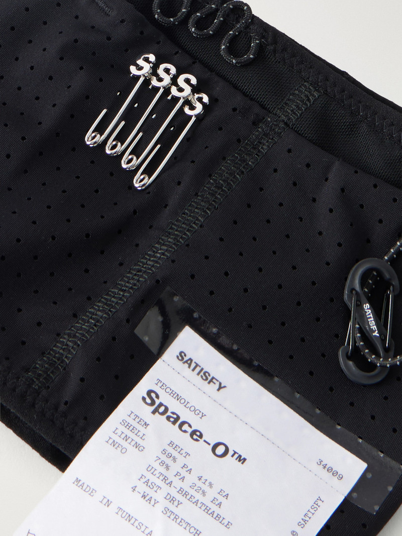 Embellished Logo-Appliquéd Space‑O™ Belt 3