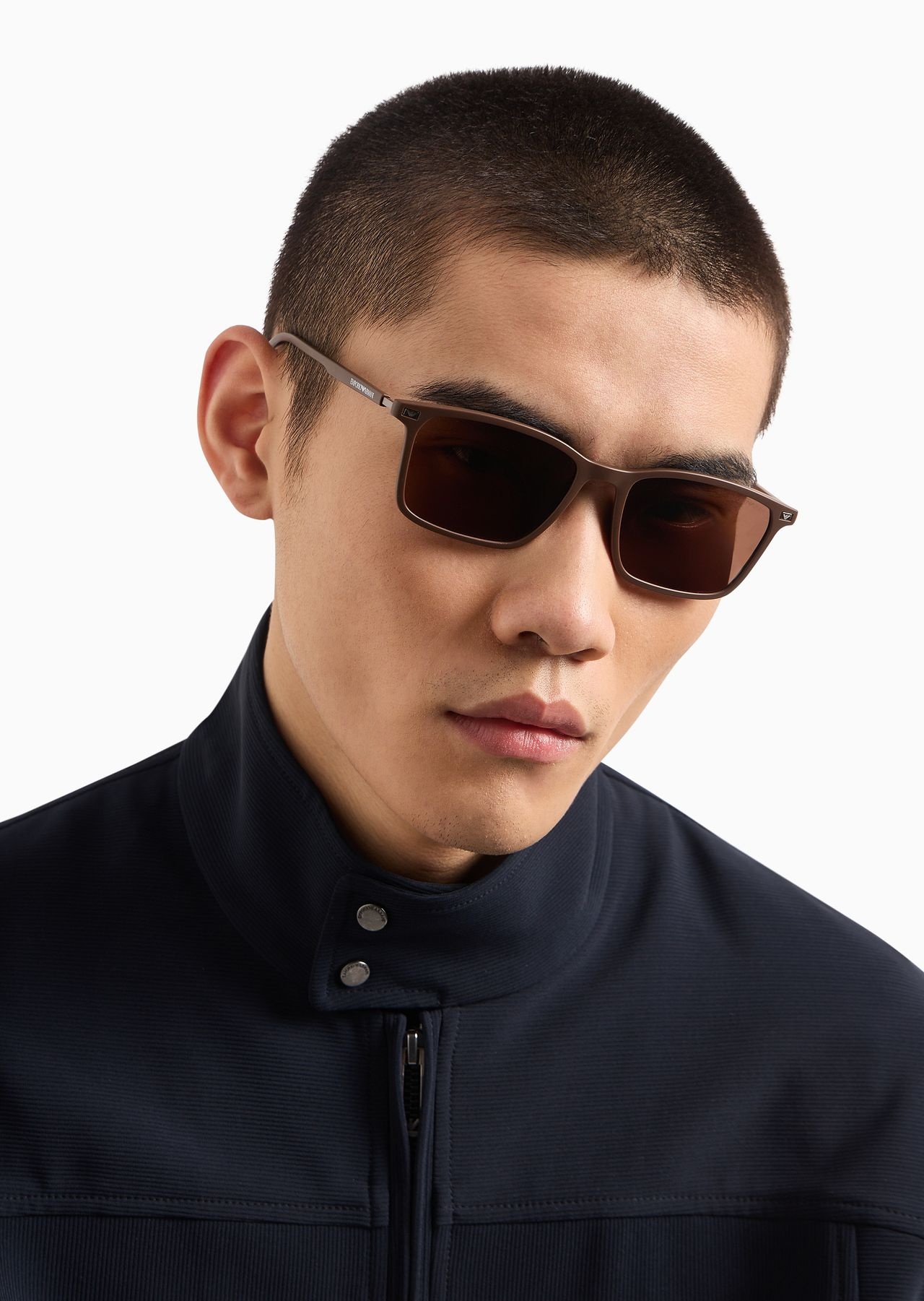 Men’s rectangular sunglasses - 5