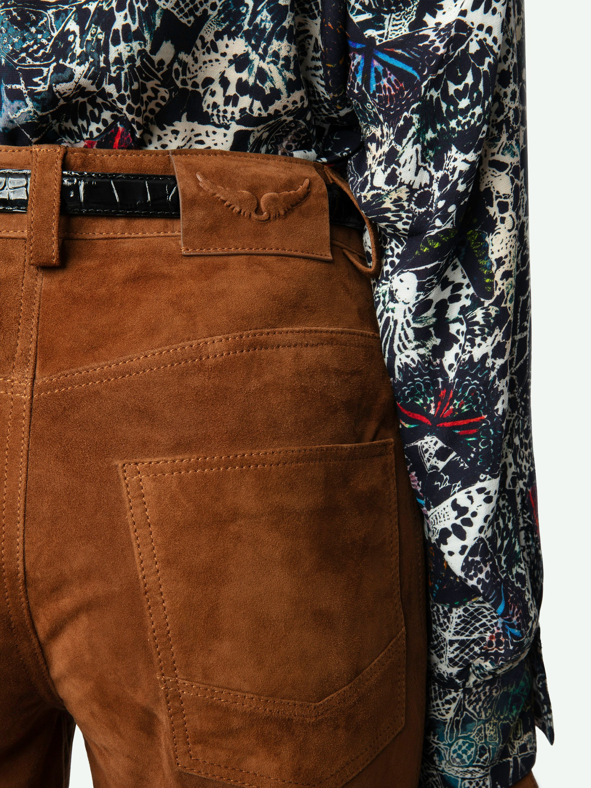Pistol Suede Pants - 8