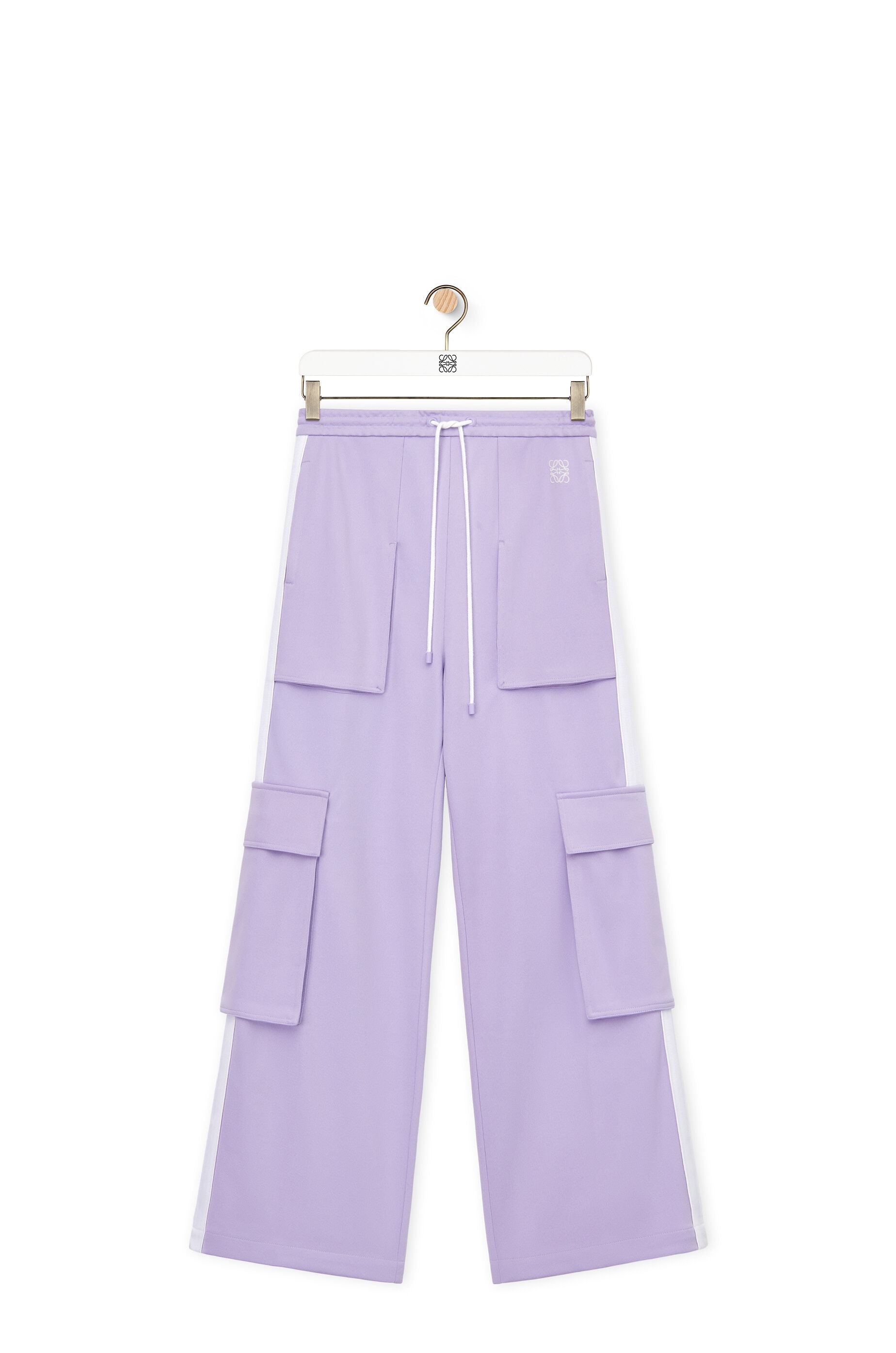 Cargo tracksuit trousers in technical jersey - 1