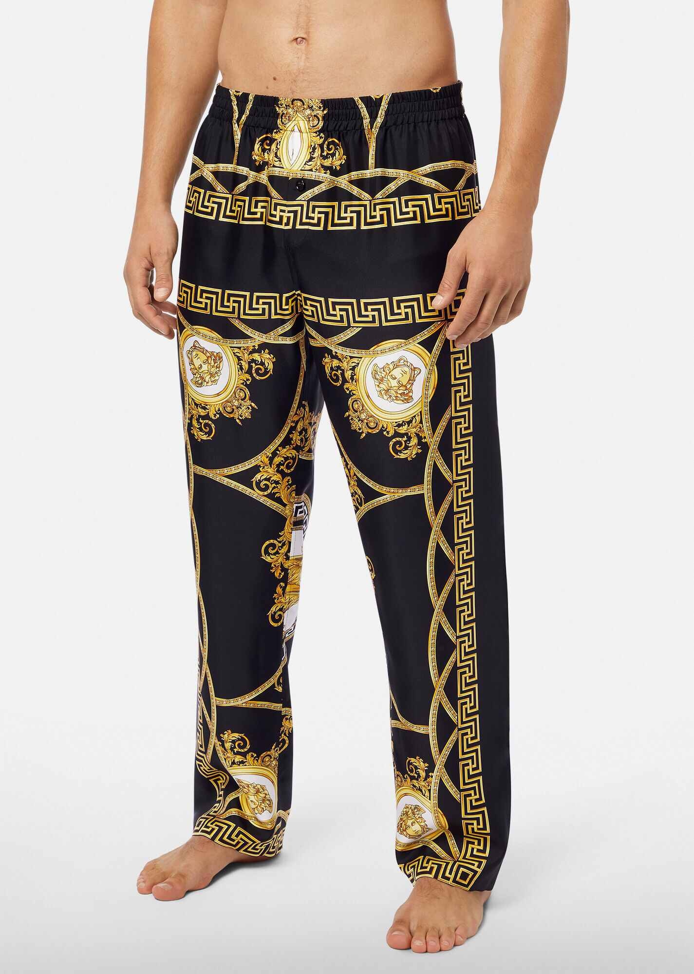 La Coupe des Dieux Silk Pyjama Trousers - 2