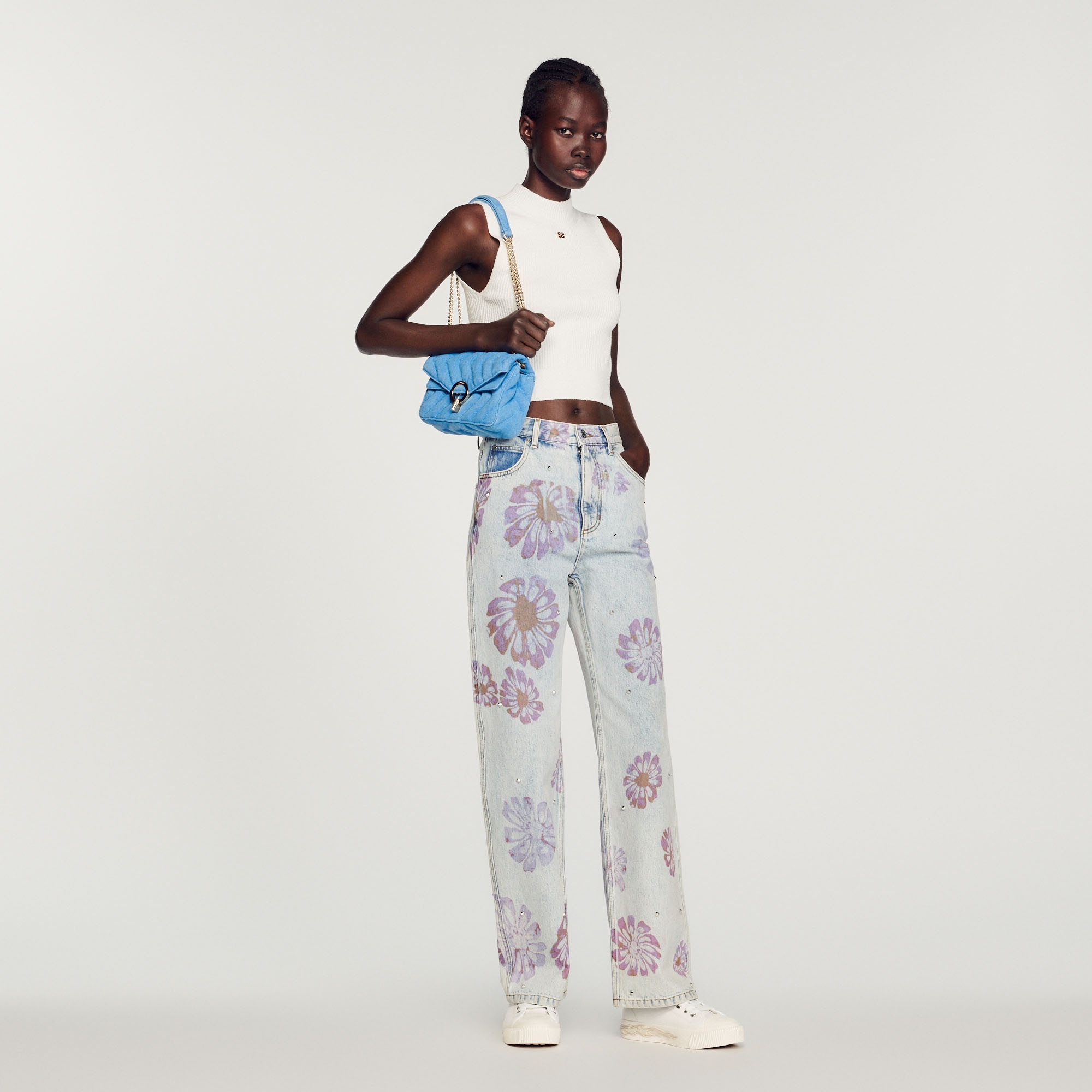 Floral jeans - 2
