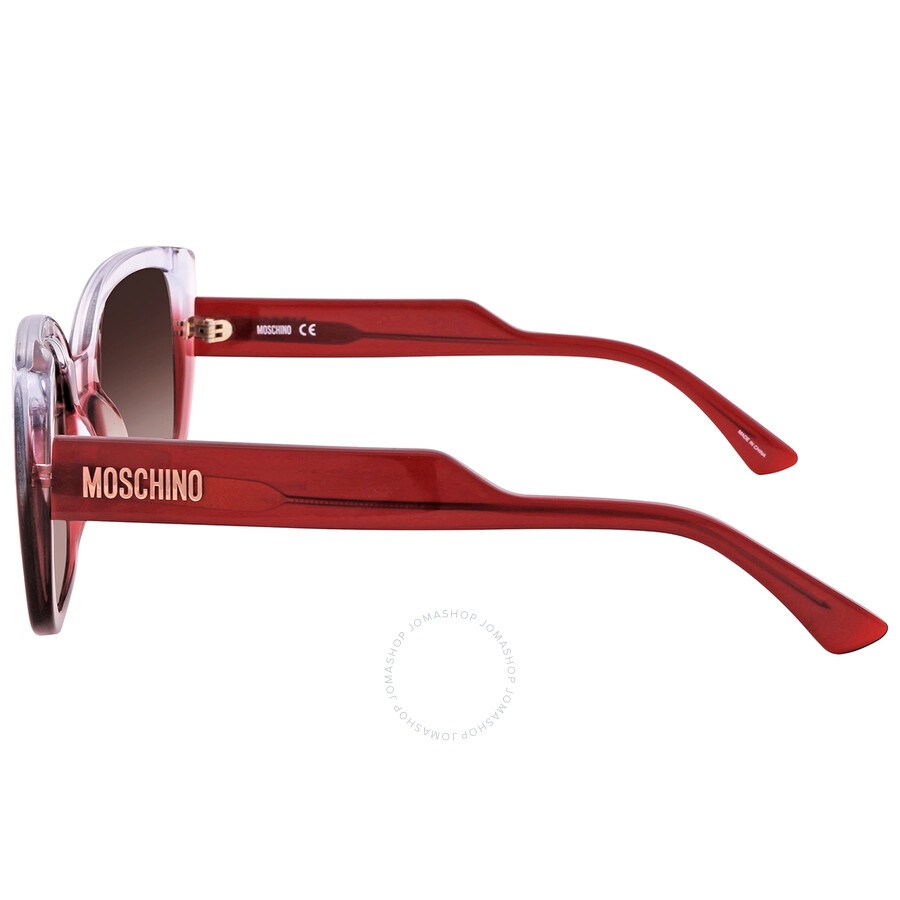 Moschino Brown Gradient Square Ladies Sunglasses MOS124/S 06XQ/HA 54 - 4