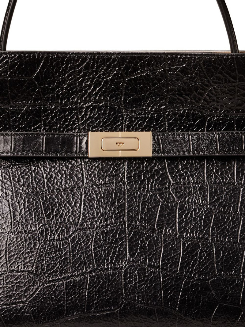 small Lee Radziwill embossed double bag 4