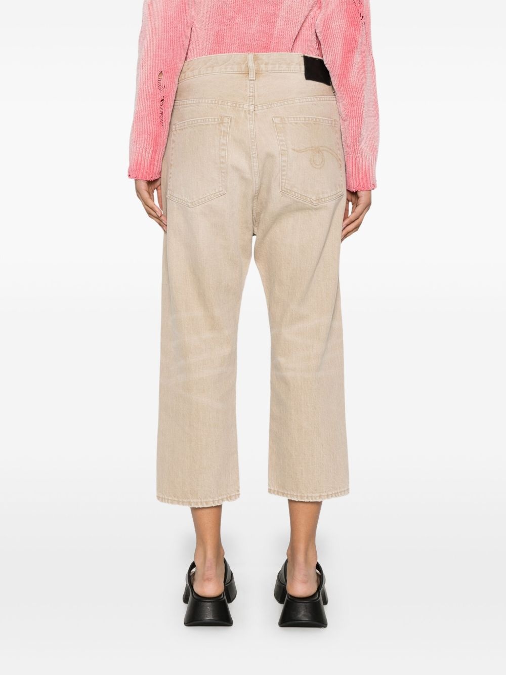 cropped jeans - 4