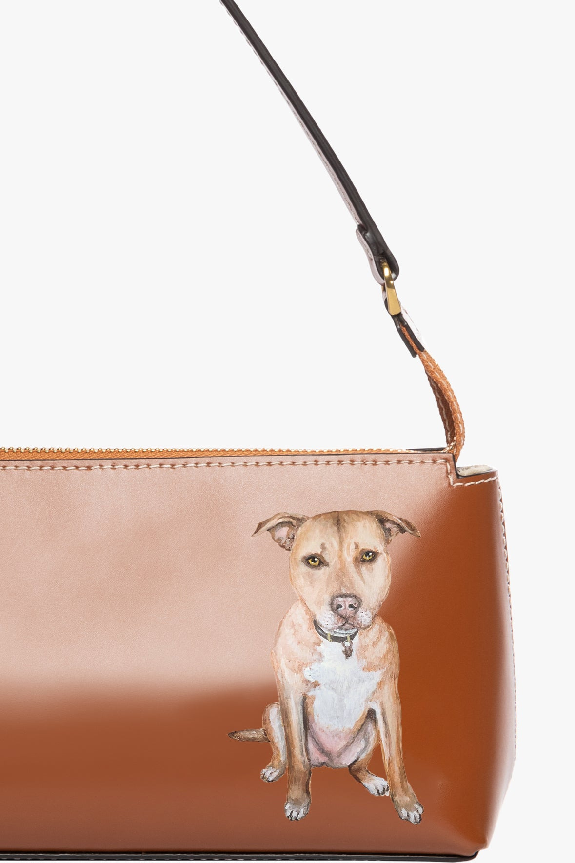 STAUD CUSTOM KAIA SHOULDER BAG | TAN - 5