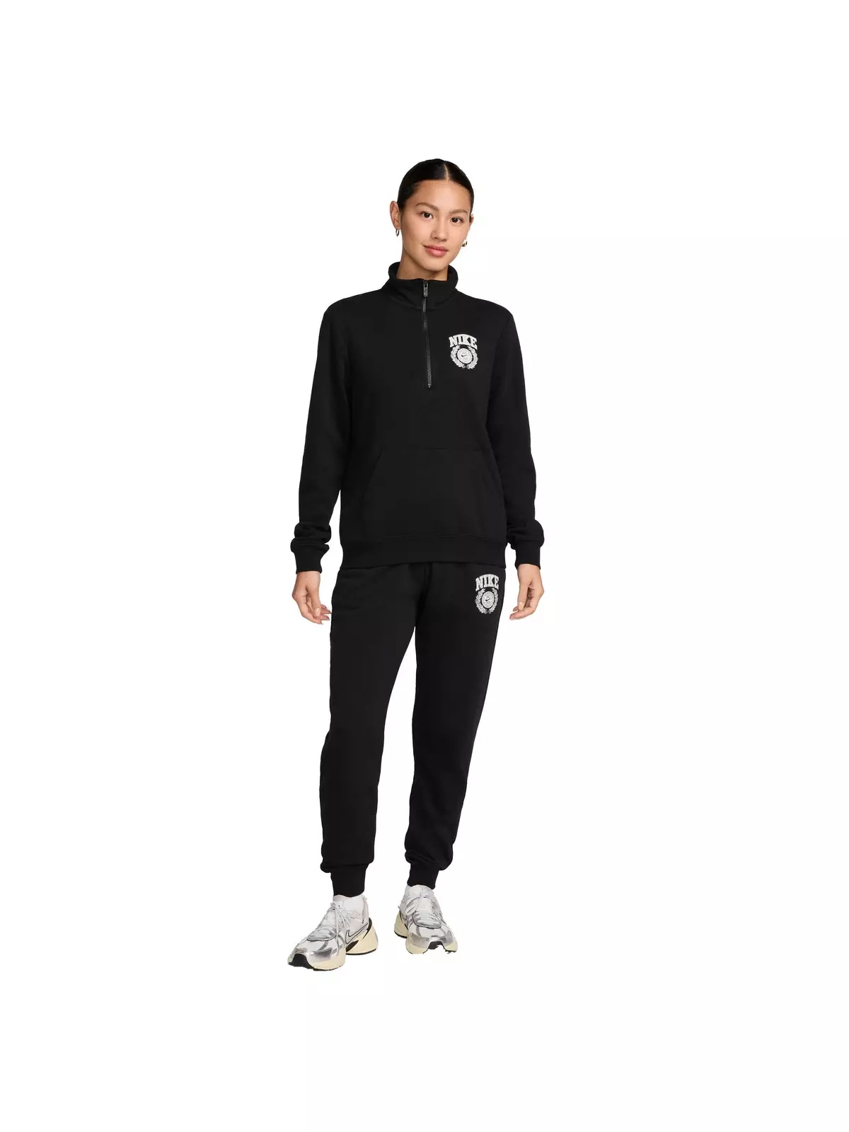 Women's Sportswear club Fleece Standard 1/4 Zip CV Top - 6
