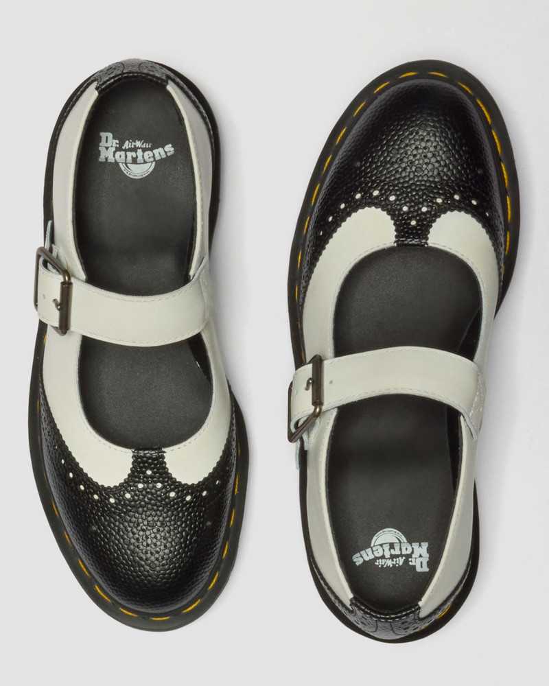 Dr. Martens MARY JANE Monochrome Leather Shoes outlook