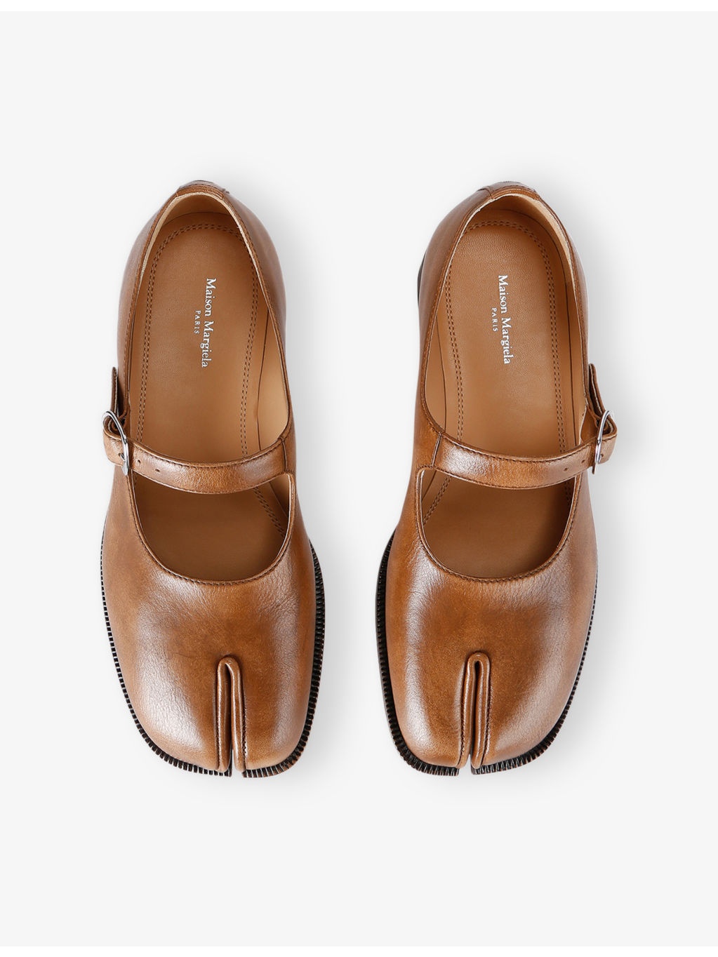Tabi Mary Jane Leather Shoes - 2