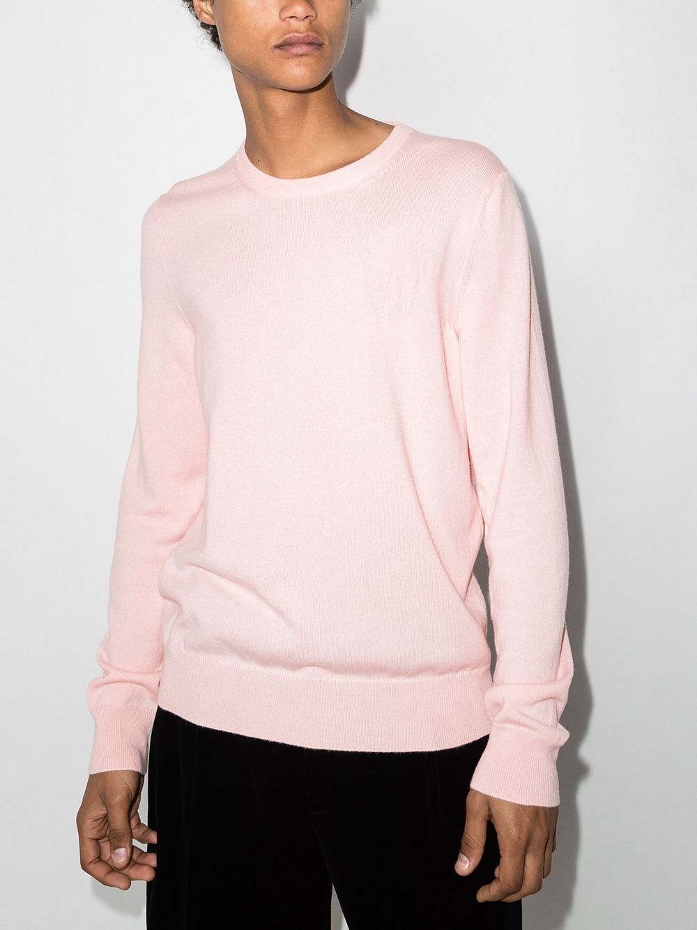 crew-neck cashmere jumper - 2