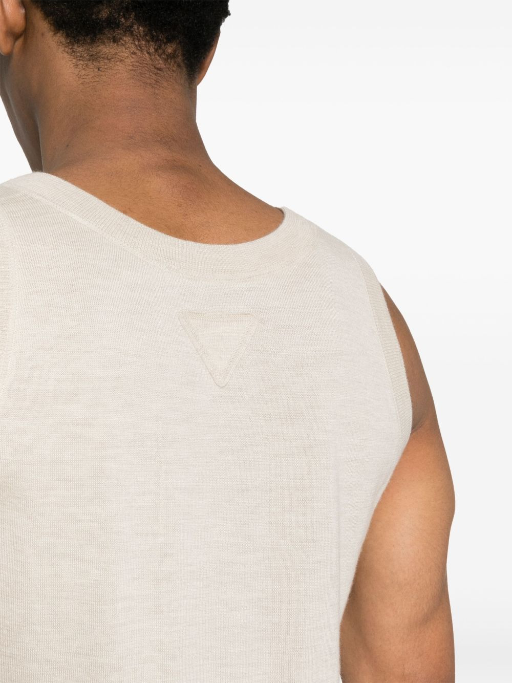 knitted cashmere top - 5