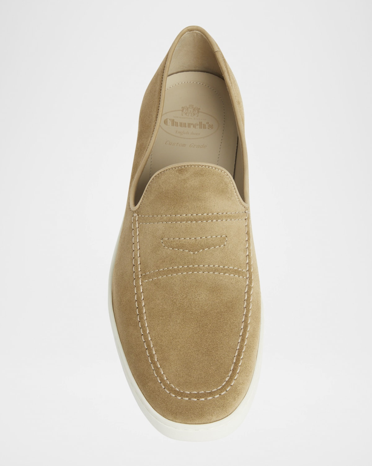 Men's Peebles Suede Penny Loafers - 3