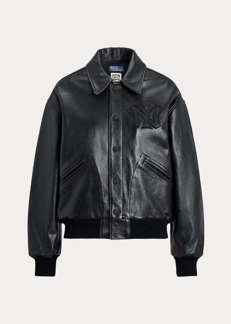 Polo Ralph Lauren Yankees Leather Jacket 1