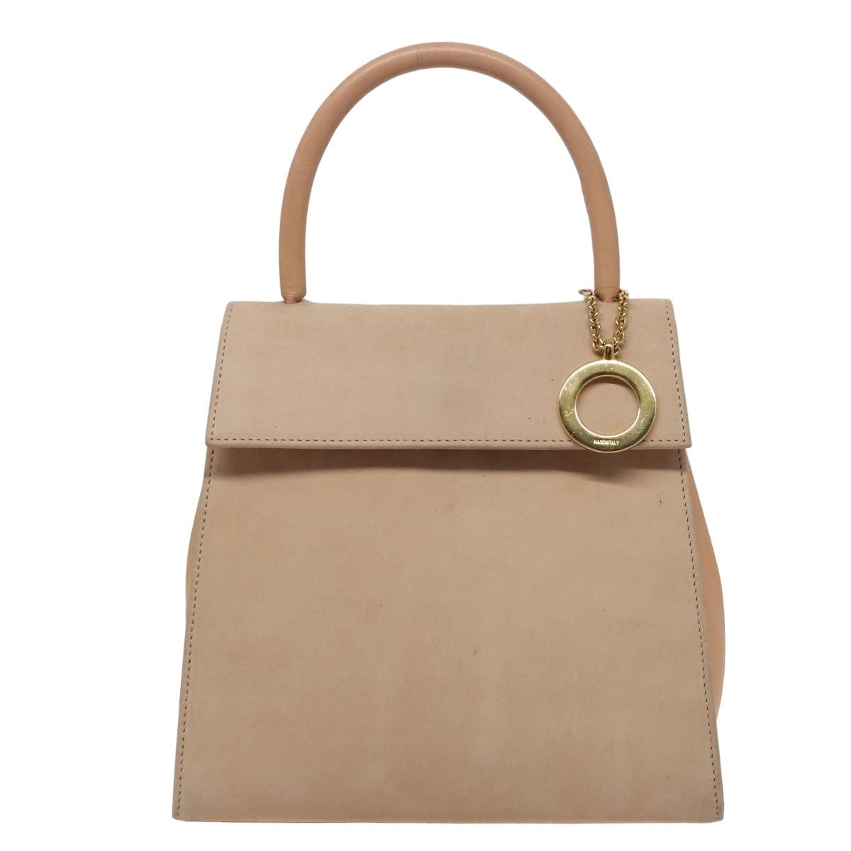 CELINE Hand Bag Suede Beige - 14