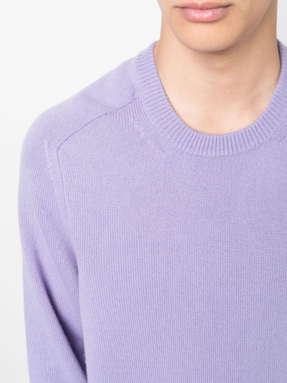 crew-neck cashmere jumper - 5