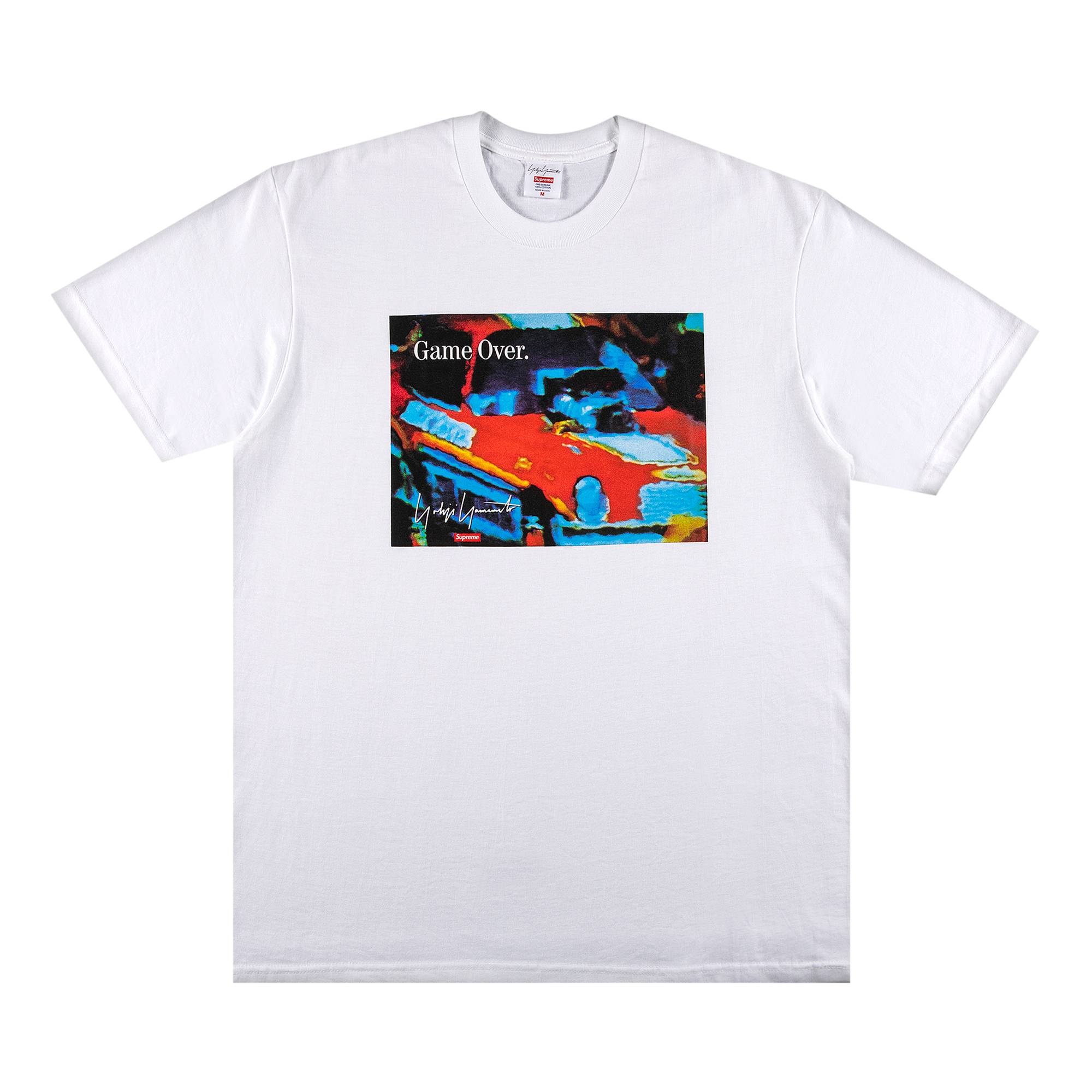 Supreme x Yohji Yamamoto Game Over Tee 'White' - 1