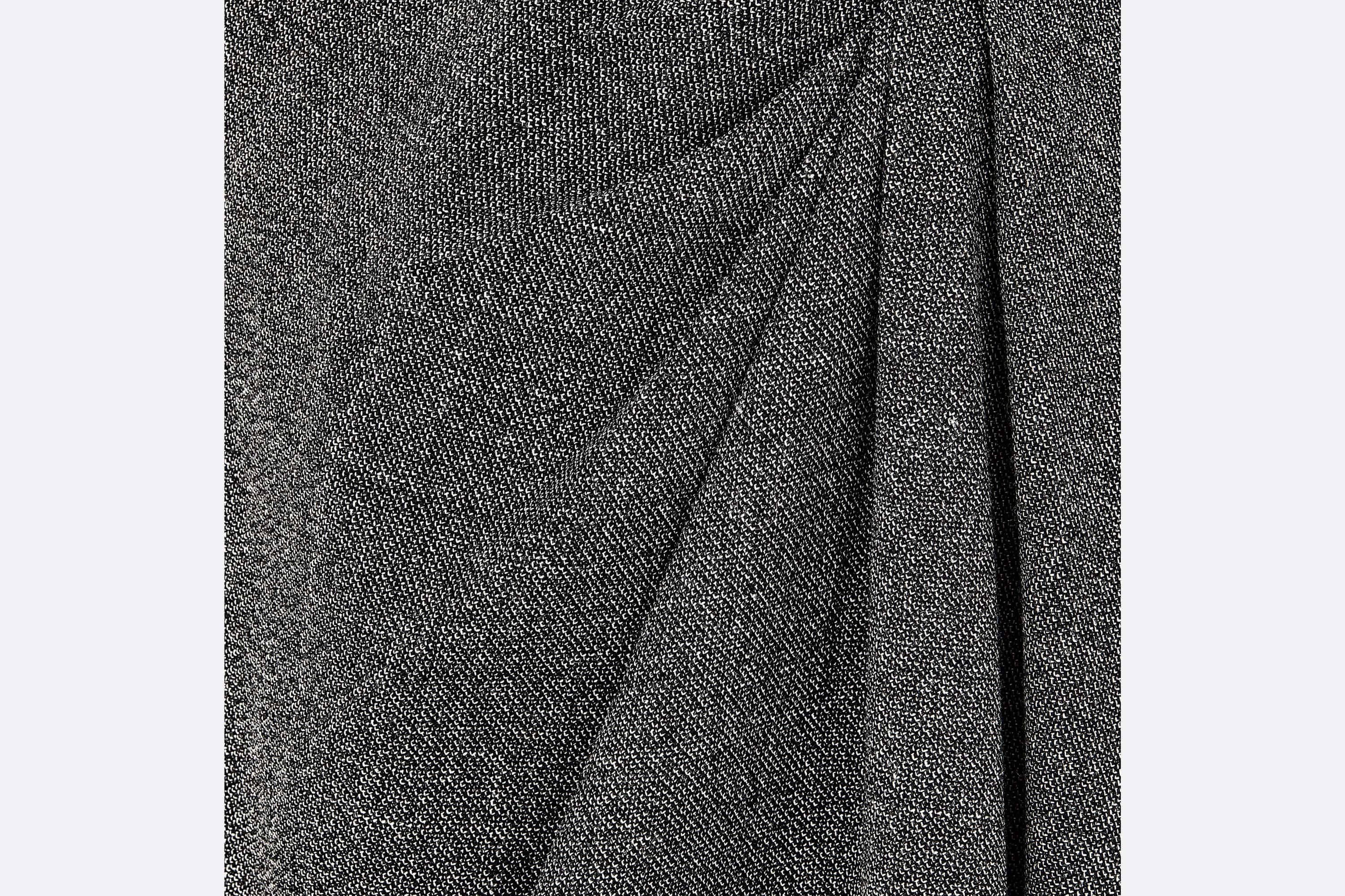 Mid-Length Draped Dress - 3