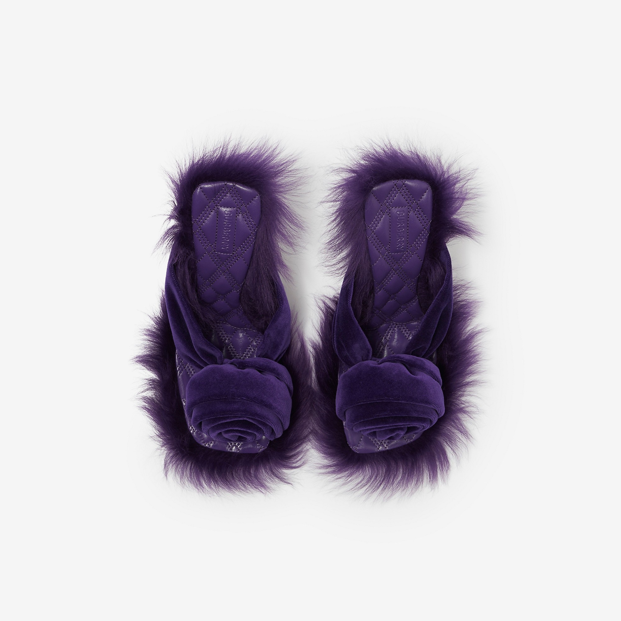 Shearling Step Rose Sandals - 5