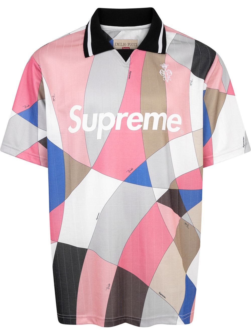 x Emilio Pucci Fantasia-print Soccer jersey "SS 21" - 1