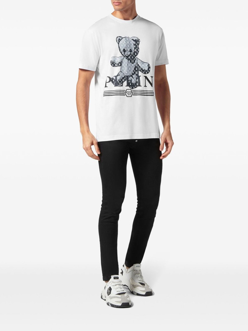 PHILIPP PLEIN Teddy Bear cotton T-shirt outlook
