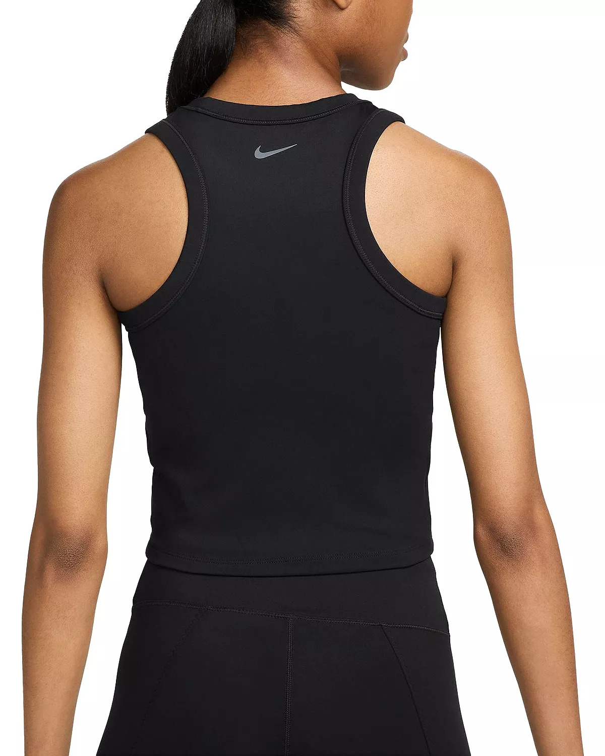 Fitted Racerback Crop Tank - 3