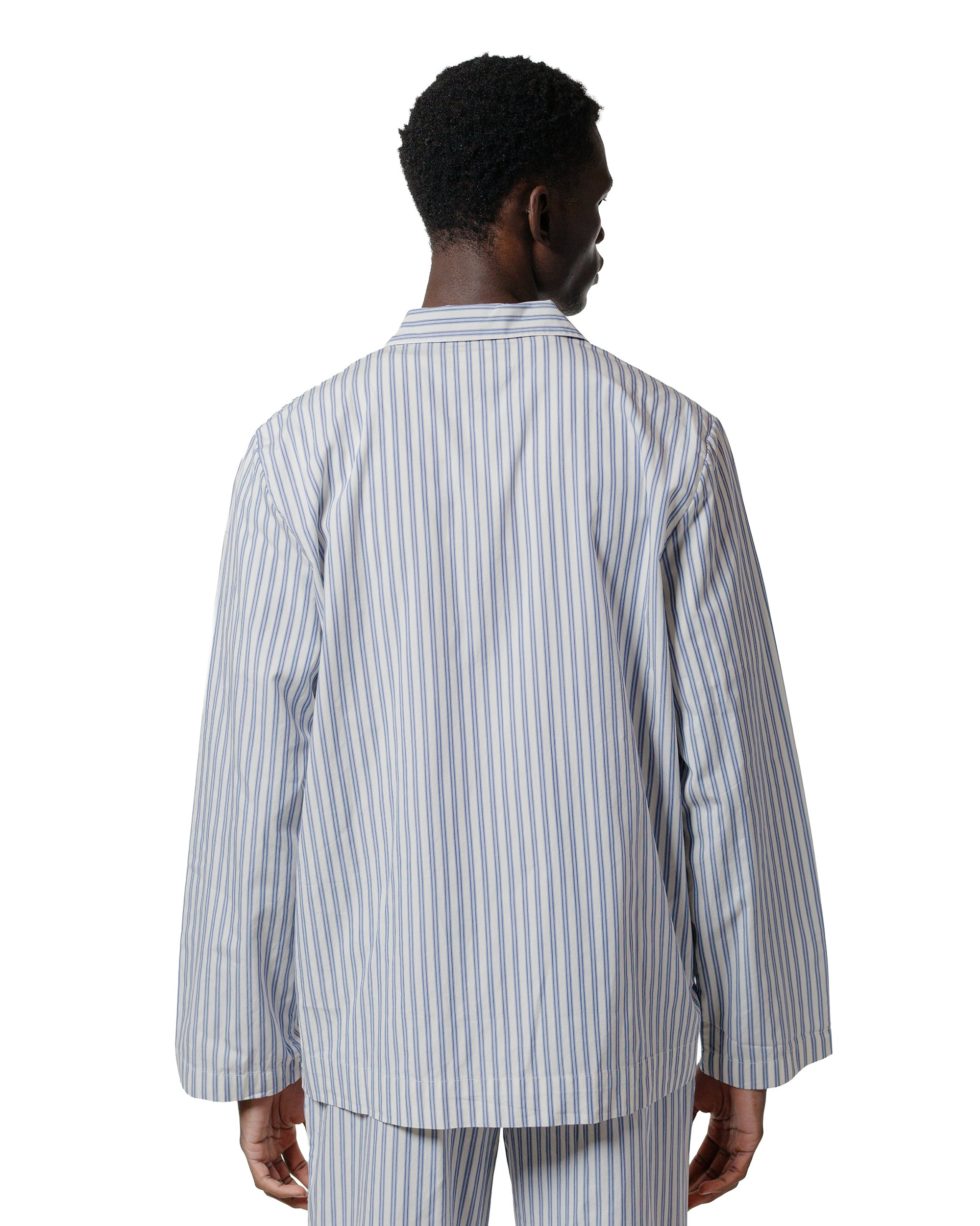 Tekla Poplin Pyjama Shirt Skagen Stripes - 3