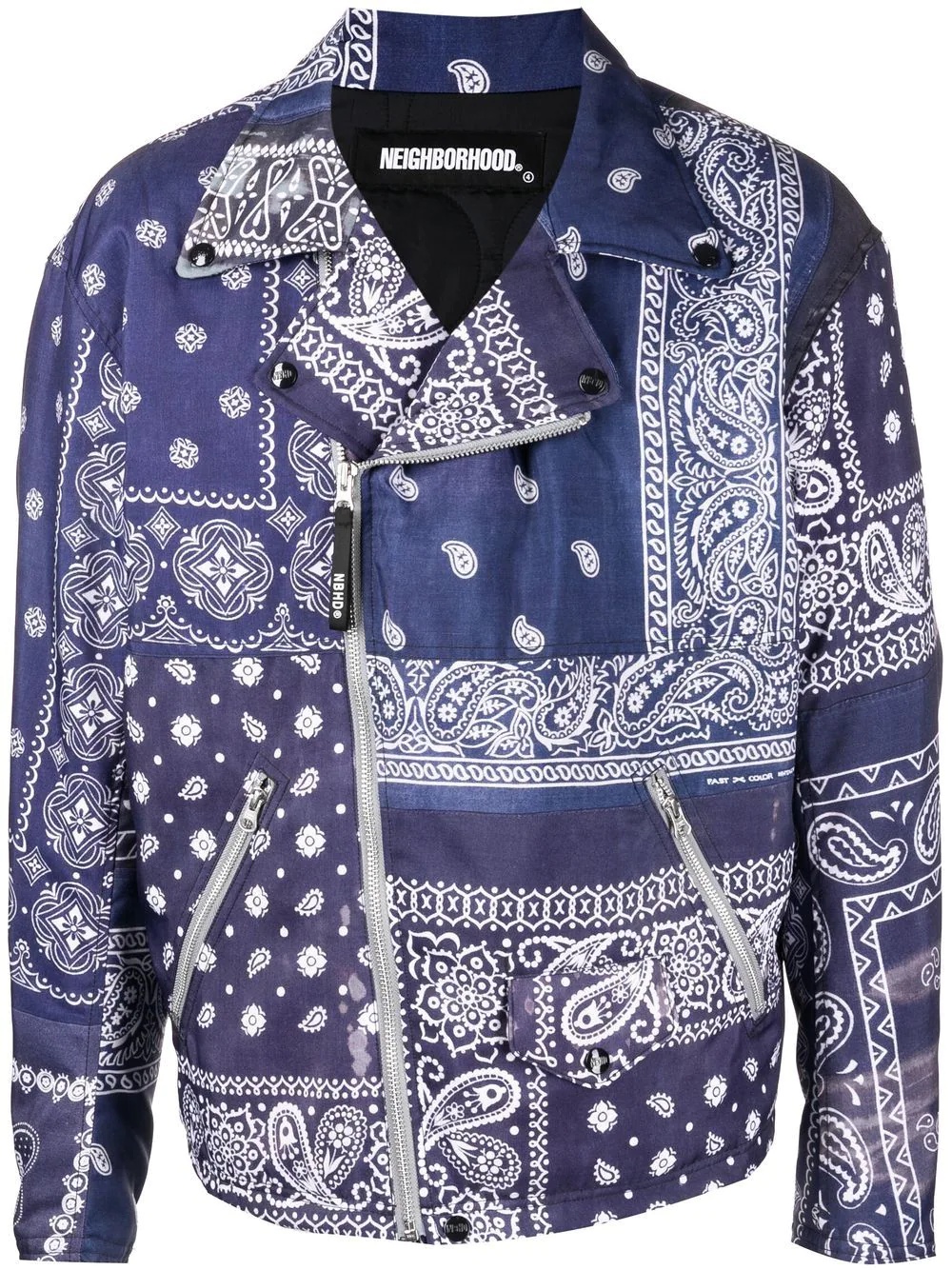 paisley-print jacket - 1