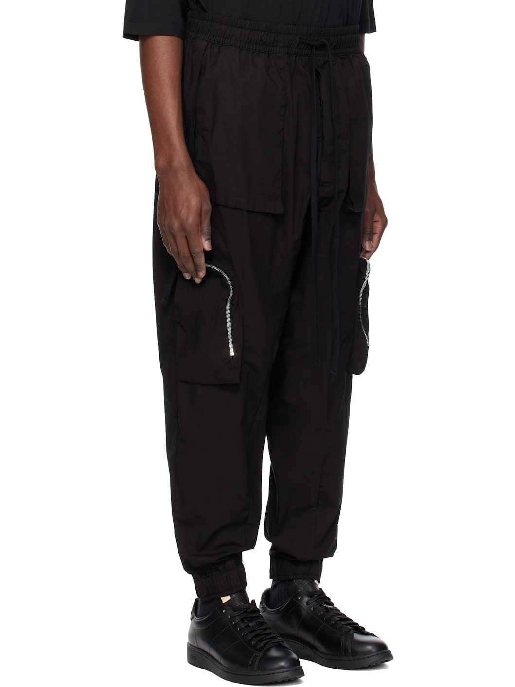 Black M P 10 Trousers - 2