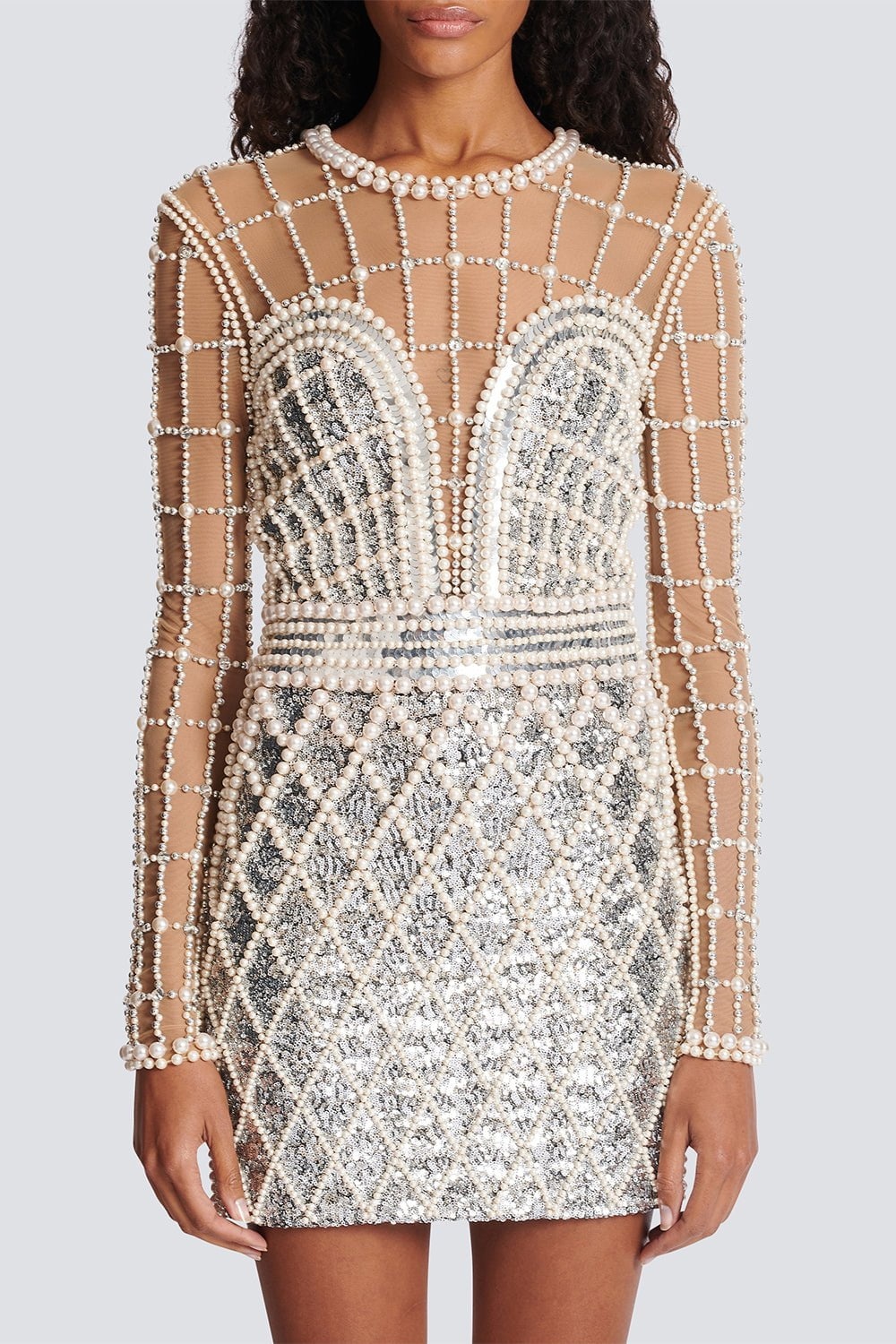 Short Beaded Dress - 2