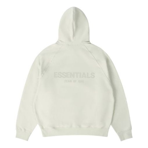 Fear of God Essentials FW21 Innersect 3D Logo Hoodle 'Mozzarella' 192BT212251F - 2