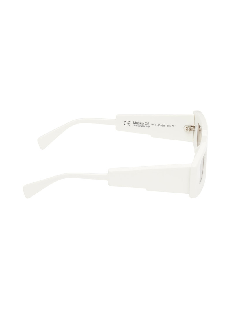 Kuboraum White X5 Sunglasses outlook