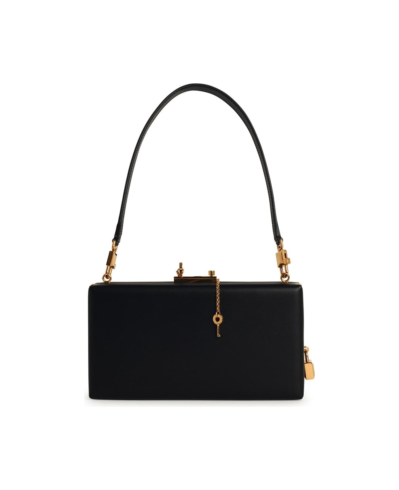 Black Leather Bag - 1
