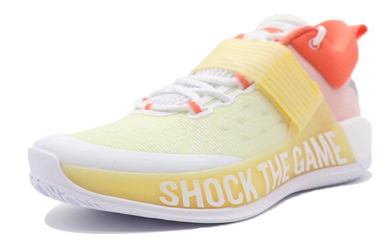 ANTA Shock The Game 4 Low 'White Yellow Orange' 112231608-6 - 3