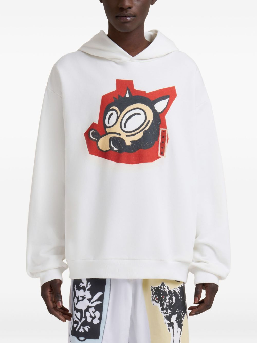 GRAPHIC-PRINT HOODIE - 4