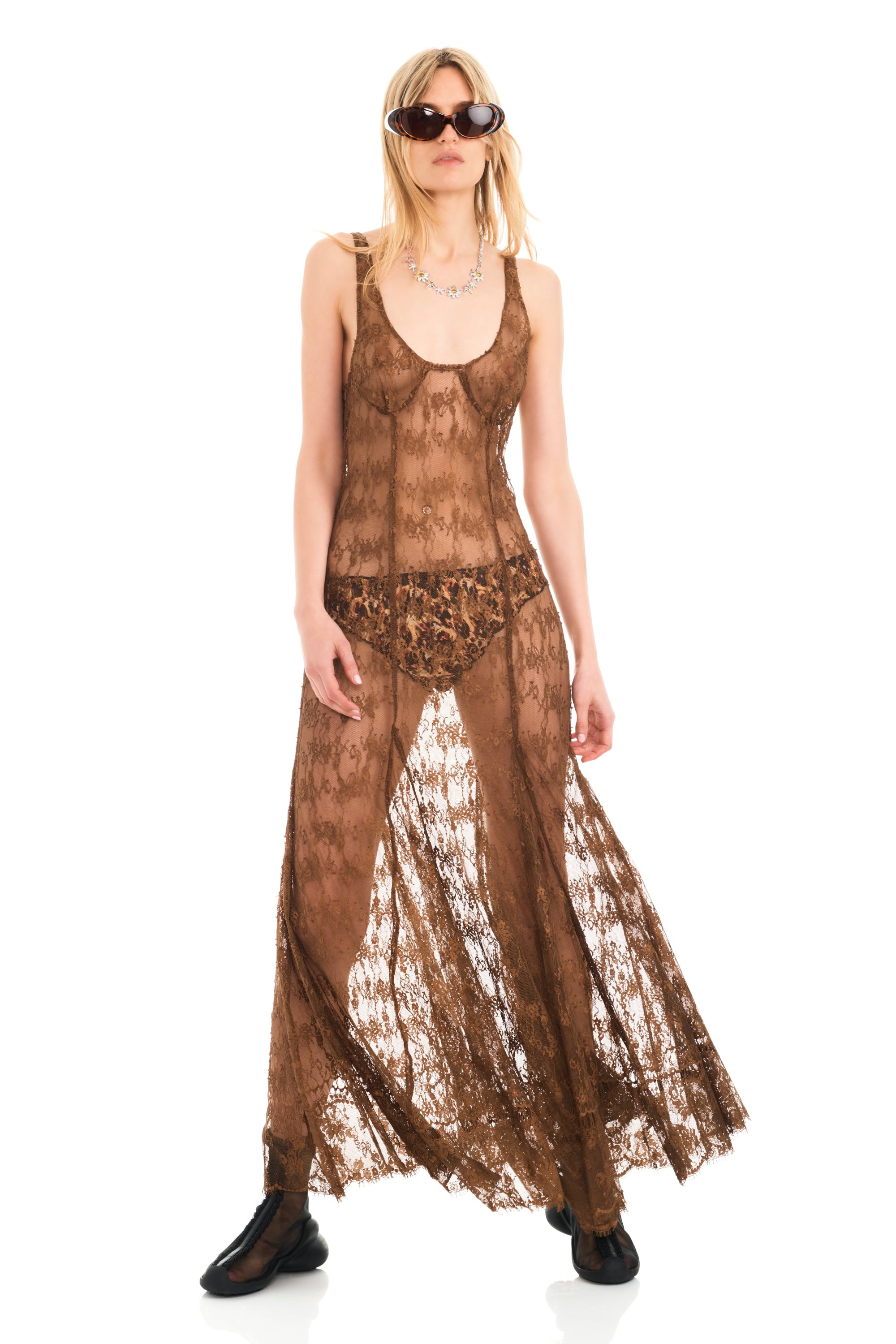 EARTH PAMELA DRESS - 6
