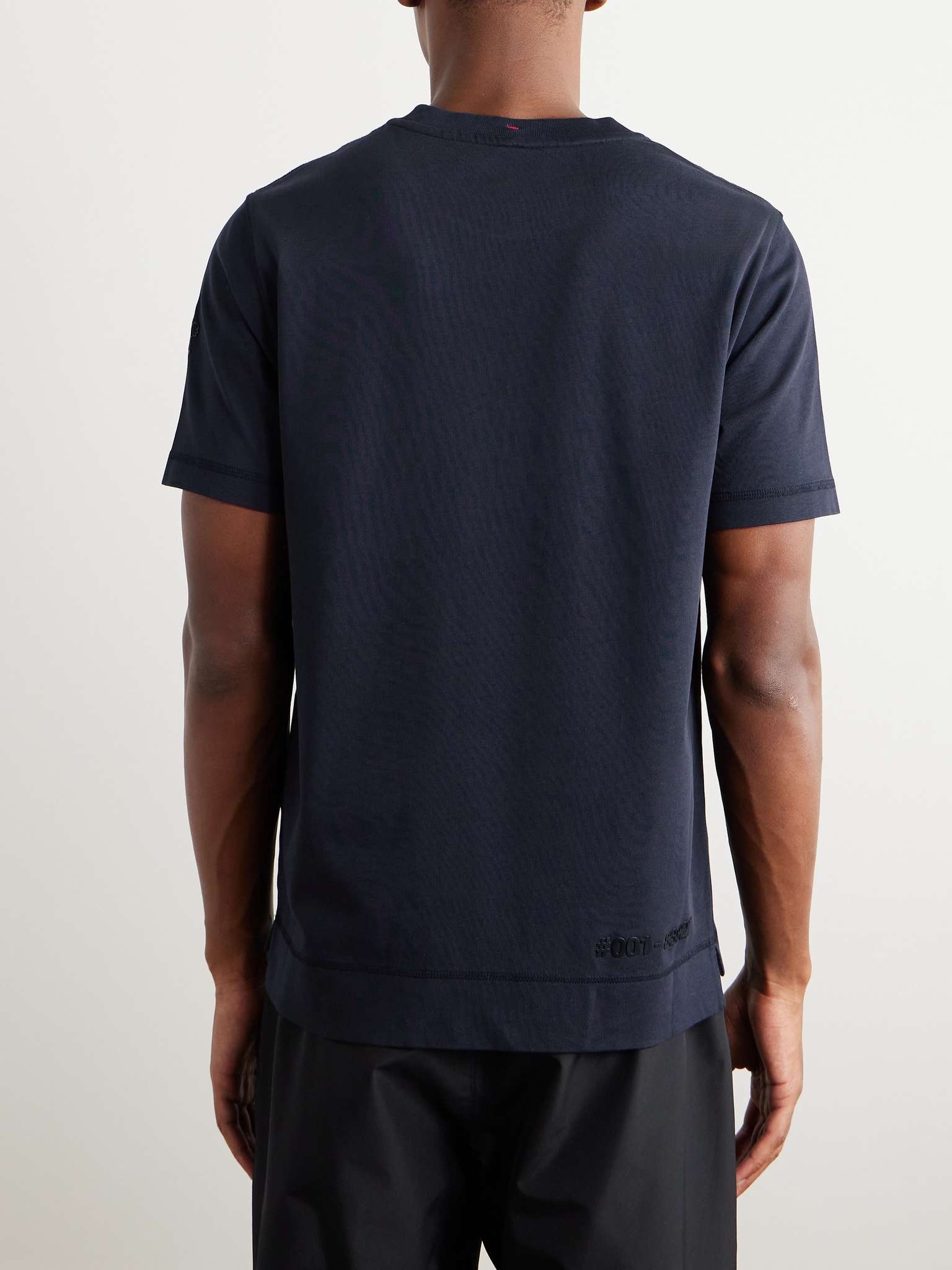Slim-Fit Logo-Print Cotton-Jersey T-Shirt - 4