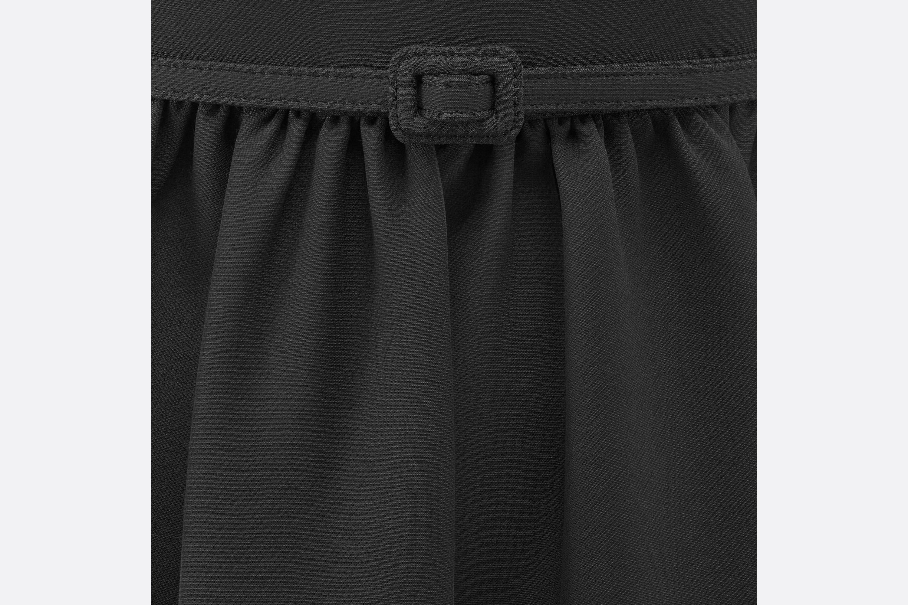 Mid-Length Belted Dress - 3