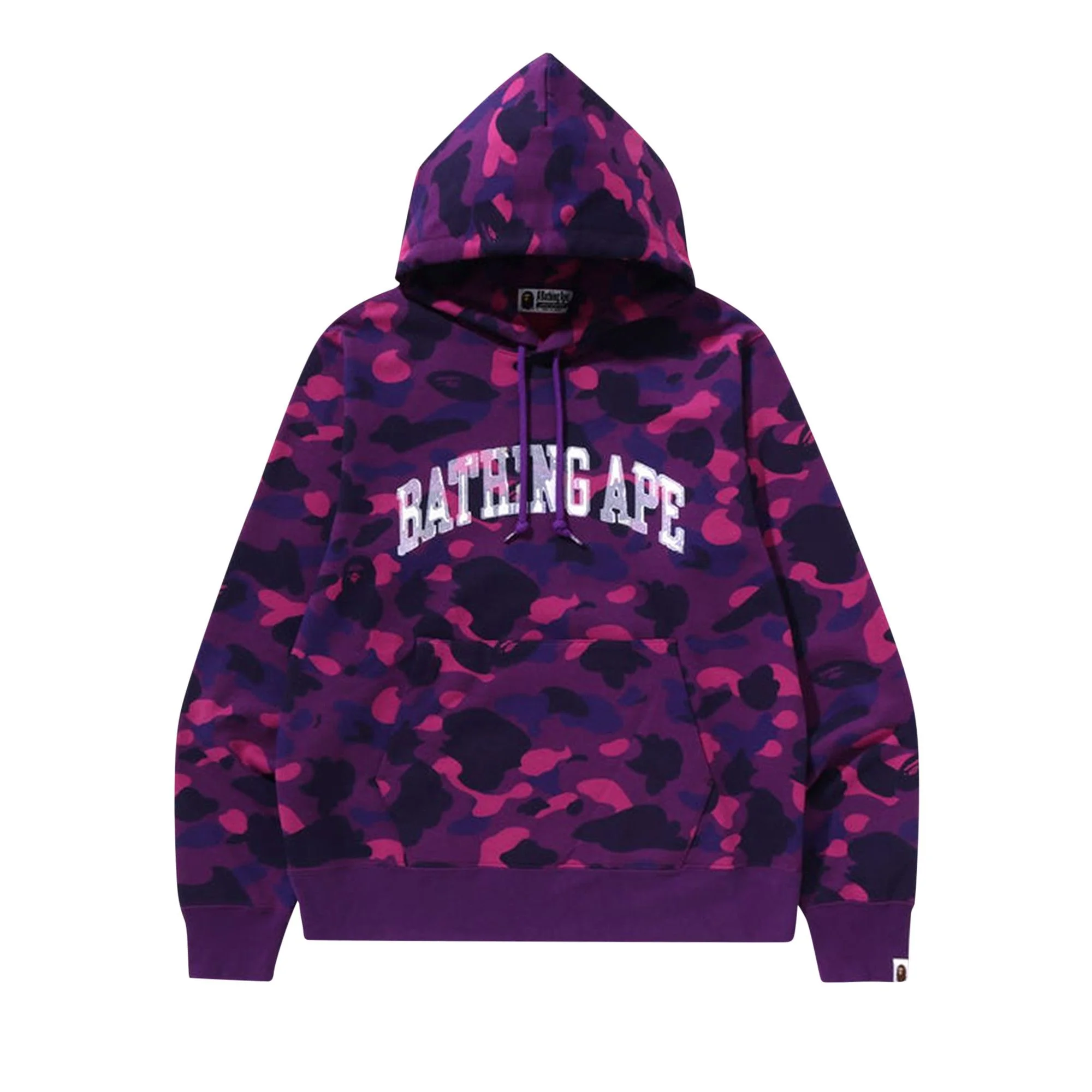 BAPE Color Camo Pullover Hoodie 'Purple' - 1