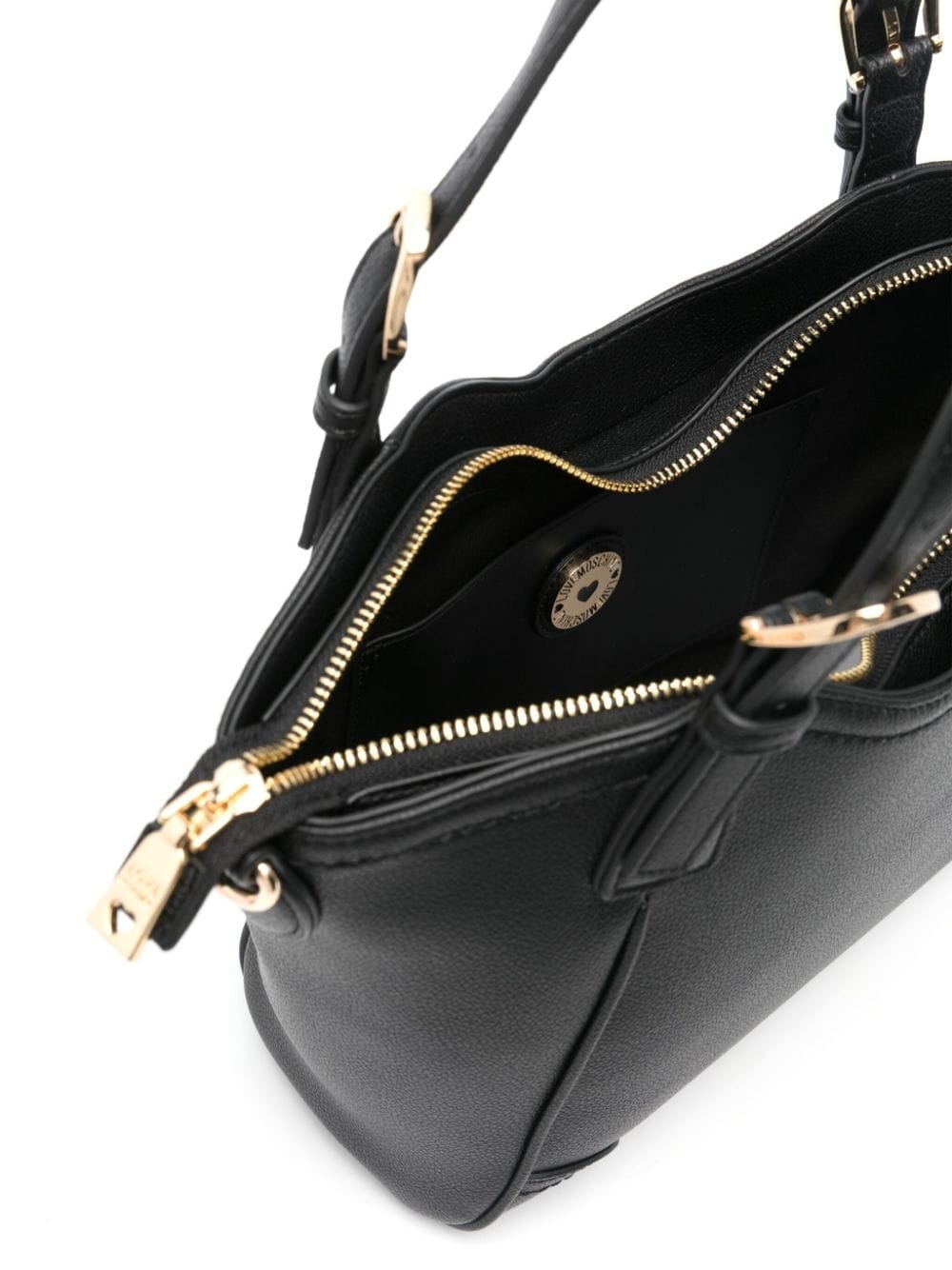 padlock-detail tote bag - 5