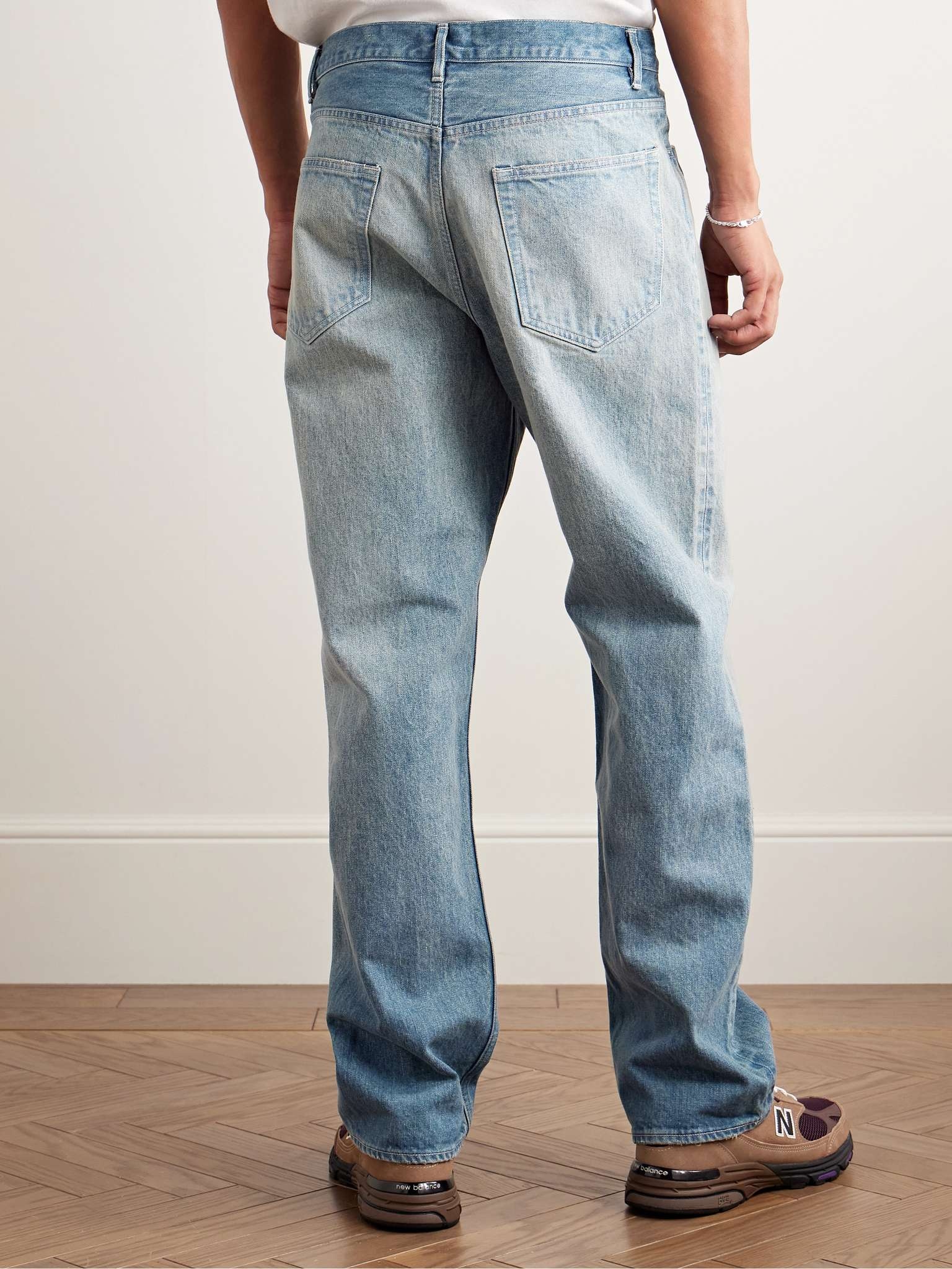 Wide-Leg Selvedge Jeans - 5