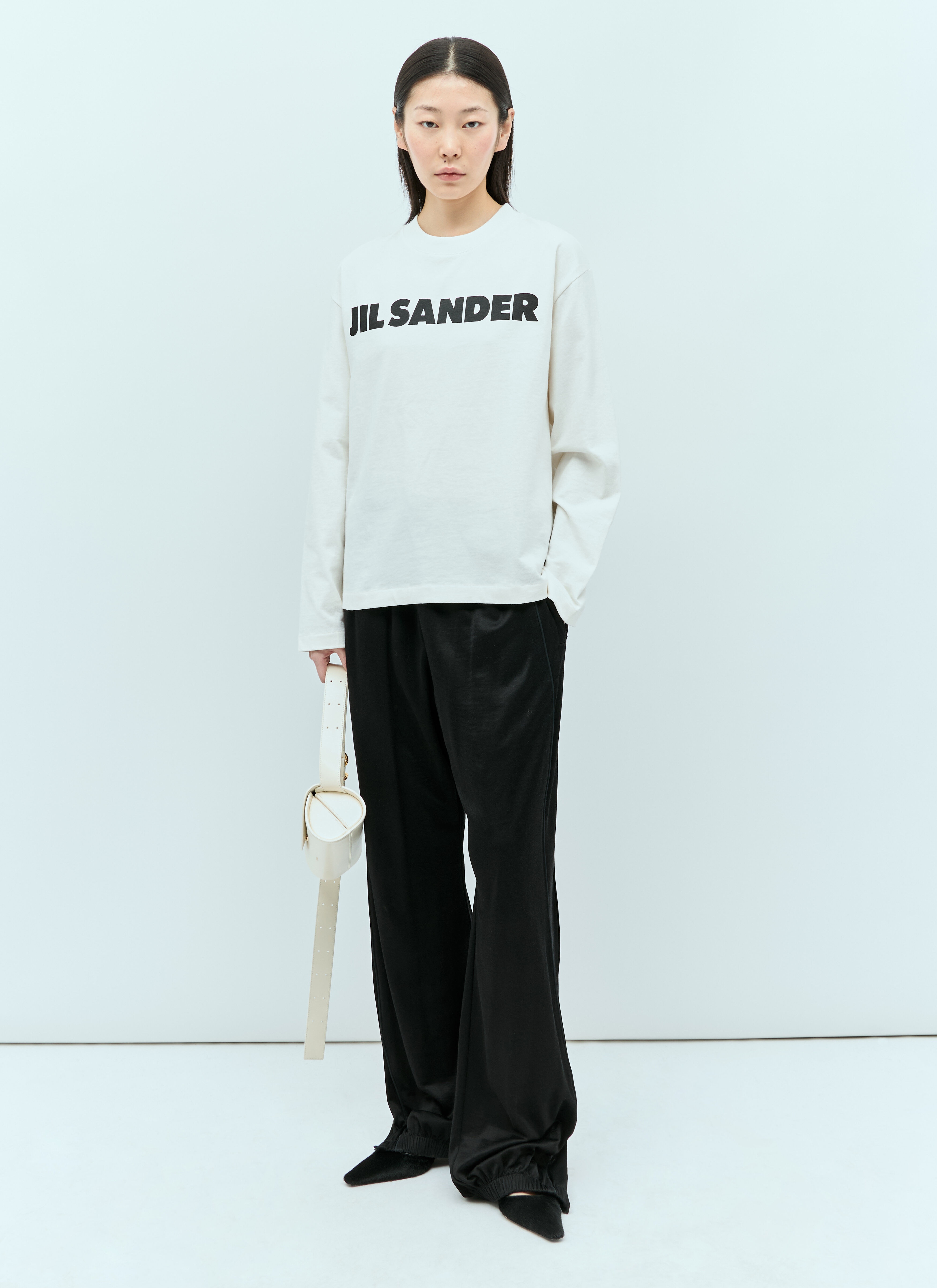 Logo Print Long-Sleeve T-Shirt - 3